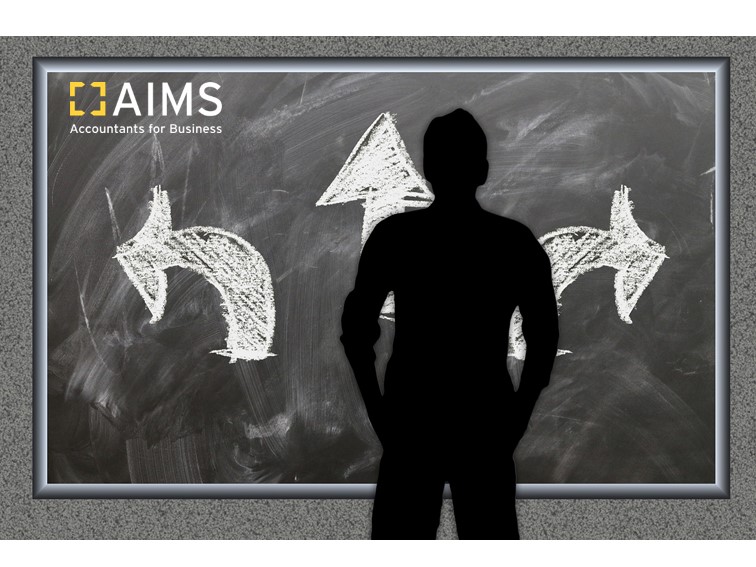 AIMS Accountants for Business - arrows