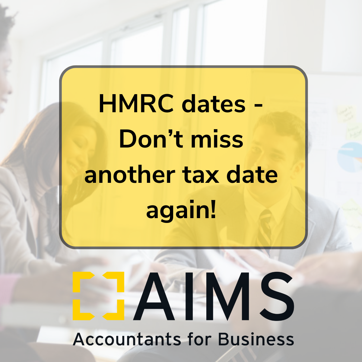 HMRC dates title image